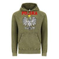 Vintage Olive polska poland eagle poland heritage polish pride roots tank top Vintage Hoodie - linhVisuals
