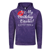 Cloud Purple womens it's my birthday bitches! funny drunk party birthday girls v ne Vintage Hoodie - linhVisuals