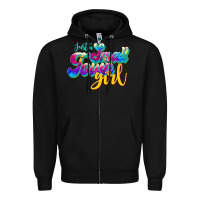 Black just a small town girl Zipper Hoodie - JahusDesignShop
