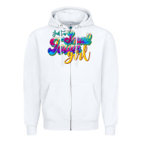 White just a small town girl Zipper Hoodie - JahusDesignShop