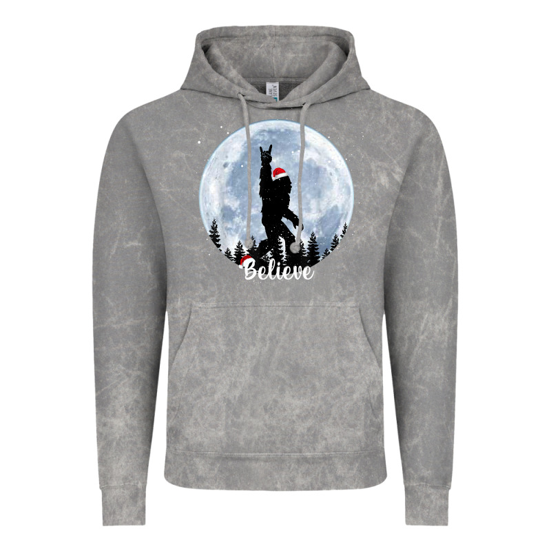 Santa Bigfoot Christmas Rock Funny Sasquatch Believe Xmas T Shirt Vintage Hoodie by linhVisuals | Teevron