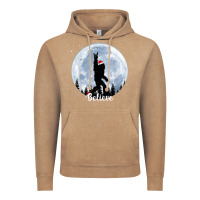 Vintage Coffee santa bigfoot christmas rock funny sasquatch believe xmas t shirt Vintage Hoodie - linhVisuals