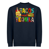 Navy tacos and tequila Heavyweight Sweatshirt - RanaPortraitStore