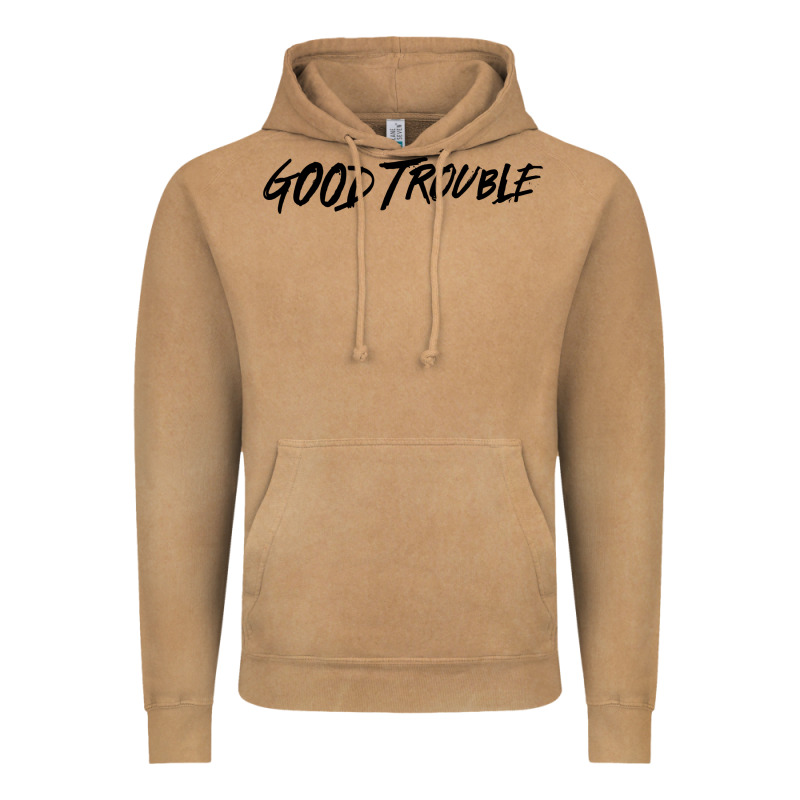 Good Trouble Vintage Hoodie by linhVisuals | Teevron