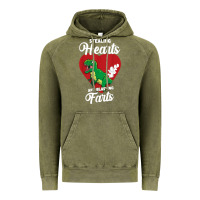 Vintage Olive stealing hearts and blasting farts valentine's day t shirt Vintage Hoodie - linhVisuals
