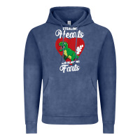 Vintage Denim stealing hearts and blasting farts valentine's day t shirt Vintage Hoodie - linhVisuals