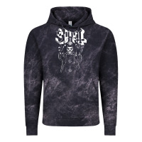 Cloud Black GHOST Vintage Hoodie - linhVisuals