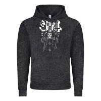 Vintage Black GHOST Vintage Hoodie - linhVisuals