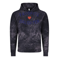 Cloud Black womens favorite daughter heart distressed vintage faded classic t shir Vintage Hoodie - linhVisuals