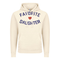 Vintage Artic womens favorite daughter heart distressed vintage faded classic t shir Vintage Hoodie - linhVisuals