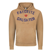 Vintage Camel womens favorite daughter heart distressed vintage faded classic t shir Vintage Hoodie - linhVisuals