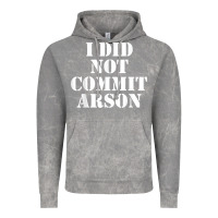 Cloud Rock i did not commit arson for arson investigator t shirt Vintage Hoodie - linhVisuals