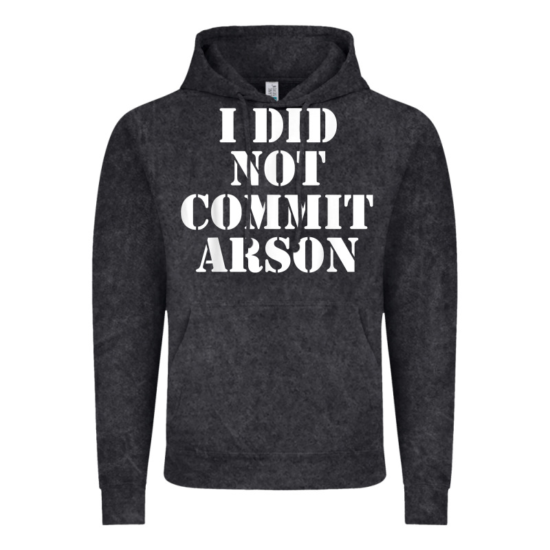 I Did Not Commit Arson For Arson Investigator T Shirt Vintage Hoodie by linhVisuals | Teevron