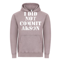 Vintage Zinc i did not commit arson for arson investigator t shirt Vintage Hoodie - linhVisuals