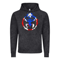 Vintage Black taino coqui symbol   boricua   hispanic heritage t shirt Vintage Hoodie - linhVisuals