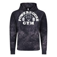 Cloud Black POWERHOUSE GYM POPULAR Vintage Hoodie - linhVisuals