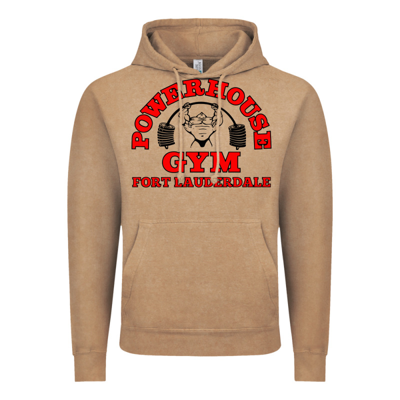 Powerhouse Gym Classic Vintage Hoodie by linhVisuals | Teevron