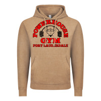 Vintage Coffee POWERHOUSE GYM CLASSIC Vintage Hoodie - linhVisuals