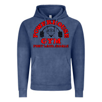 Vintage Denim POWERHOUSE GYM CLASSIC Vintage Hoodie - linhVisuals