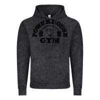 Vintage Black POWERHOUSE GYM Vintage Hoodie - linhVisuals