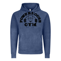Vintage Denim POWERHOUSE GYM Vintage Hoodie - linhVisuals