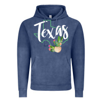 Vintage Denim texas state map pride cactus vintage texas sweatshirt Vintage Hoodie - linhVisuals