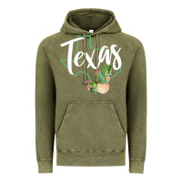 Vintage Olive texas state map pride cactus vintage texas sweatshirt Vintage Hoodie - linhVisuals