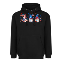 Black 4th of july gnomes libbey glass Heavyweight Hoodie - RanaPortraitStore