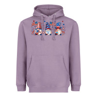 Lavender 4th of july gnomes libbey glass Heavyweight Hoodie - RanaPortraitStore