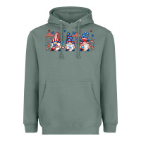 Sage 4th of july gnomes libbey glass Heavyweight Hoodie - RanaPortraitStore