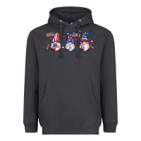 Smoke 4th of july gnomes libbey glass Heavyweight Hoodie - RanaPortraitStore