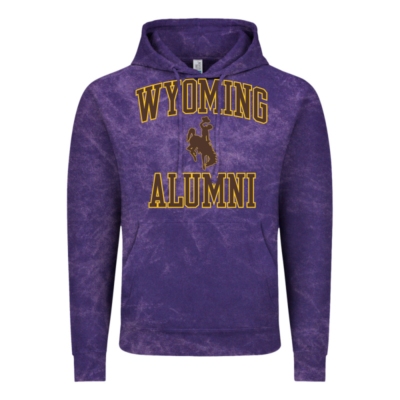 Wyoming Cowboys Apparel Alumni Classic Arch Long Sleeve T Shirt Vintage Hoodie by linhVisuals | Teevron