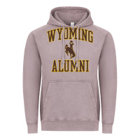 Vintage Zinc wyoming cowboys apparel alumni classic arch long sleeve t shirt Vintage Hoodie - linhVisuals