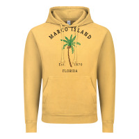 Vintage Mustard womens marco island florida colorful palm tree retro novelty art v nec Vintage Hoodie - linhVisuals