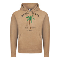 Vintage Coffee womens marco island florida colorful palm tree retro novelty art v nec Vintage Hoodie - linhVisuals