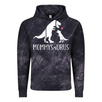 Womens Mommysaurus Mom And Baby Dinosaur V Neck T Shirt Vintage Hoodie | Teevron