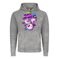 Cloud Rock psychedelic mushroom hippie magic fungus shrooms trance rave t shirt Vintage Hoodie - linhVisuals