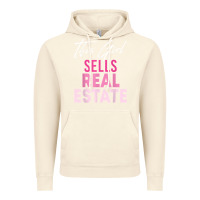 Vintage Artic this girl sells real estate realtor real estate agent broker t shirt Vintage Hoodie - linhVisuals