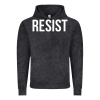 Vintage Black resist mens Vintage Hoodie - linhVisuals