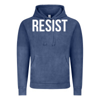 Vintage Denim resist mens Vintage Hoodie - linhVisuals