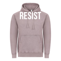 Vintage Zinc resist mens Vintage Hoodie - linhVisuals