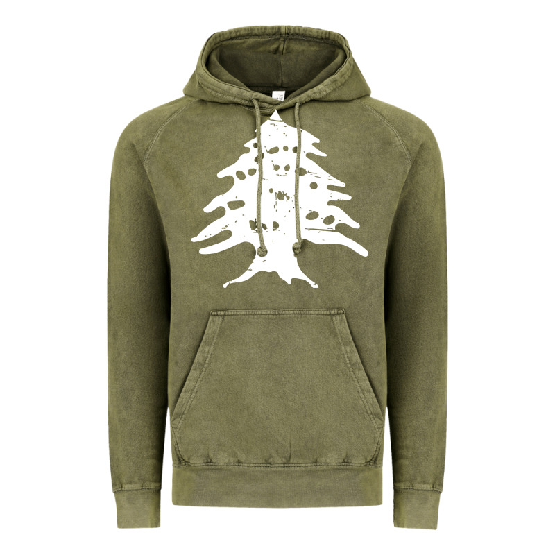 Retro Lebanon Cedar Lebanese Vintage Hoodie by linhVisuals | Teevron