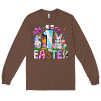 Chestnut My 1st Easter Long Sleeve Tee - CowhideDigitalArt