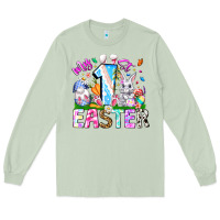 Matcha My 1st Easter Long Sleeve Tee - CowhideDigitalArt