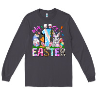 Smoke My 1st Easter Long Sleeve Tee - CowhideDigitalArt