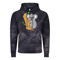 Cloud Black kids cute koala bear   for children kids koala bear Vintage Hoodie - linhVisuals