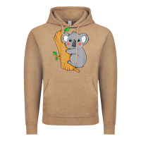 Vintage Coffee kids cute koala bear   for children kids koala bear Vintage Hoodie - linhVisuals