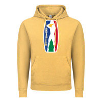 Vintage Mustard basketball africa league Vintage Hoodie - linhVisuals