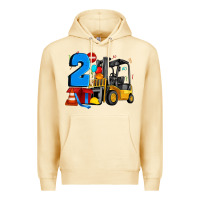 Pina Colada forklift birthday two Premium Hoodie - Artiststas
