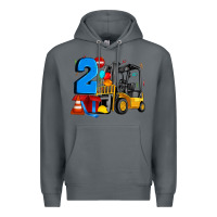 Rock forklift birthday two Premium Hoodie - Artiststas